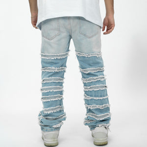 BLUE CARES JEANS תכלת
