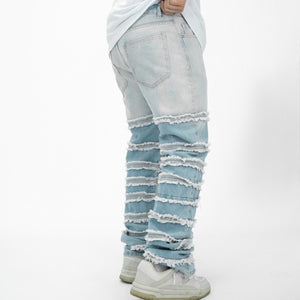 BLUE CARES JEANS תכלת