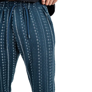 CELIO BLUE&WHITE PANTS