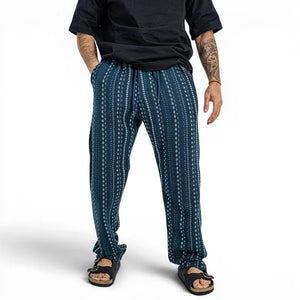 CELIO BLUE&WHITE PANTS