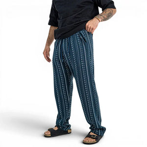 CELIO BLUE&WHITE PANTS