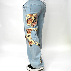 LIMITED BLUE&FLOWERS 31
