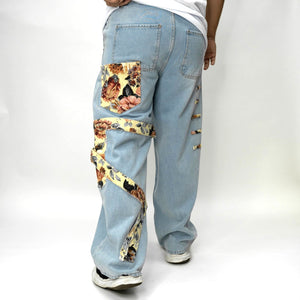 LIMITED BLUE&FLOWERS 31