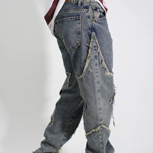 STAR DISTORTION JEANS כחול