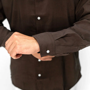 ELEGANT BROWN TOP  חום