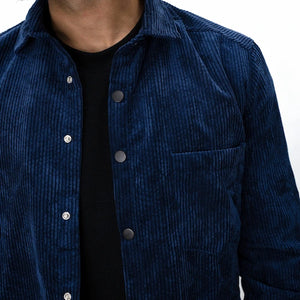 FOREST CORDUROY TOP כחול
