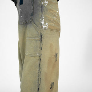 PAINTED GRUNGE  DENIM מיוחד