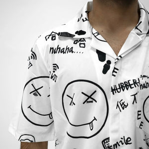 SMILY TOP לבן