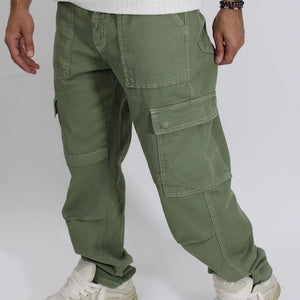 UTILITY GREEN JEANS ירוק