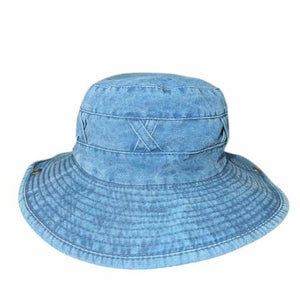 כובע WASHED BLUE BUCKET