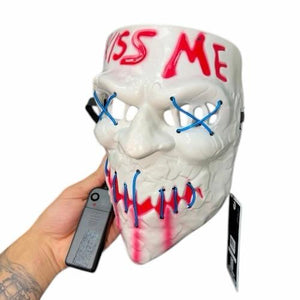 מסיכה KISS ME לבנה
