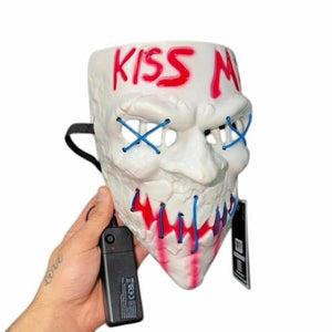 מסיכה KISS ME לבנה