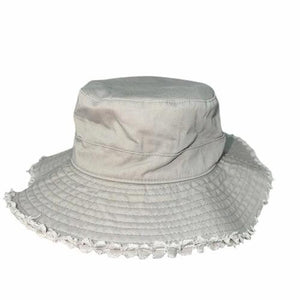 כובע ASH RIPPED BUCKET אפור