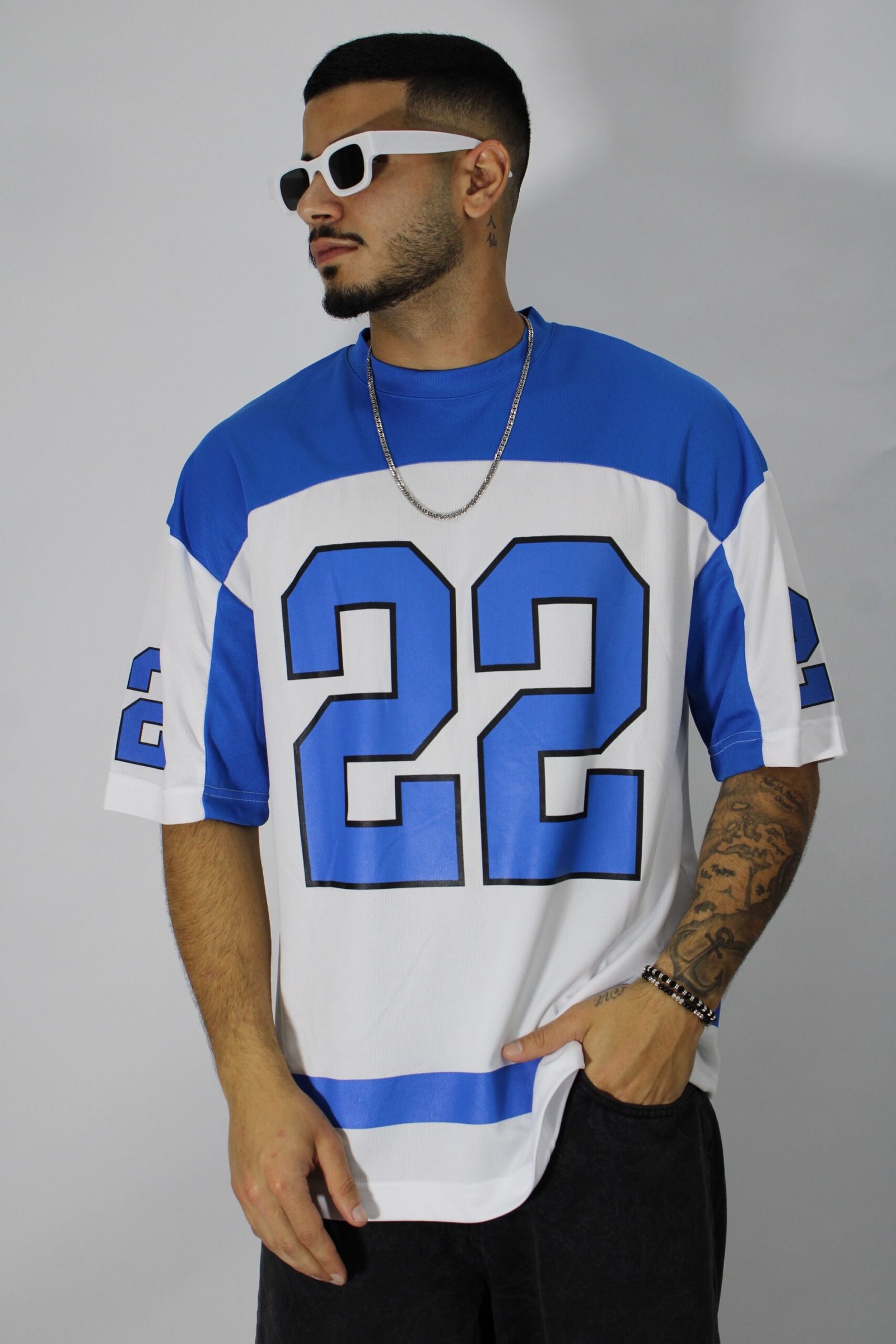 22 JERSEY BLUE