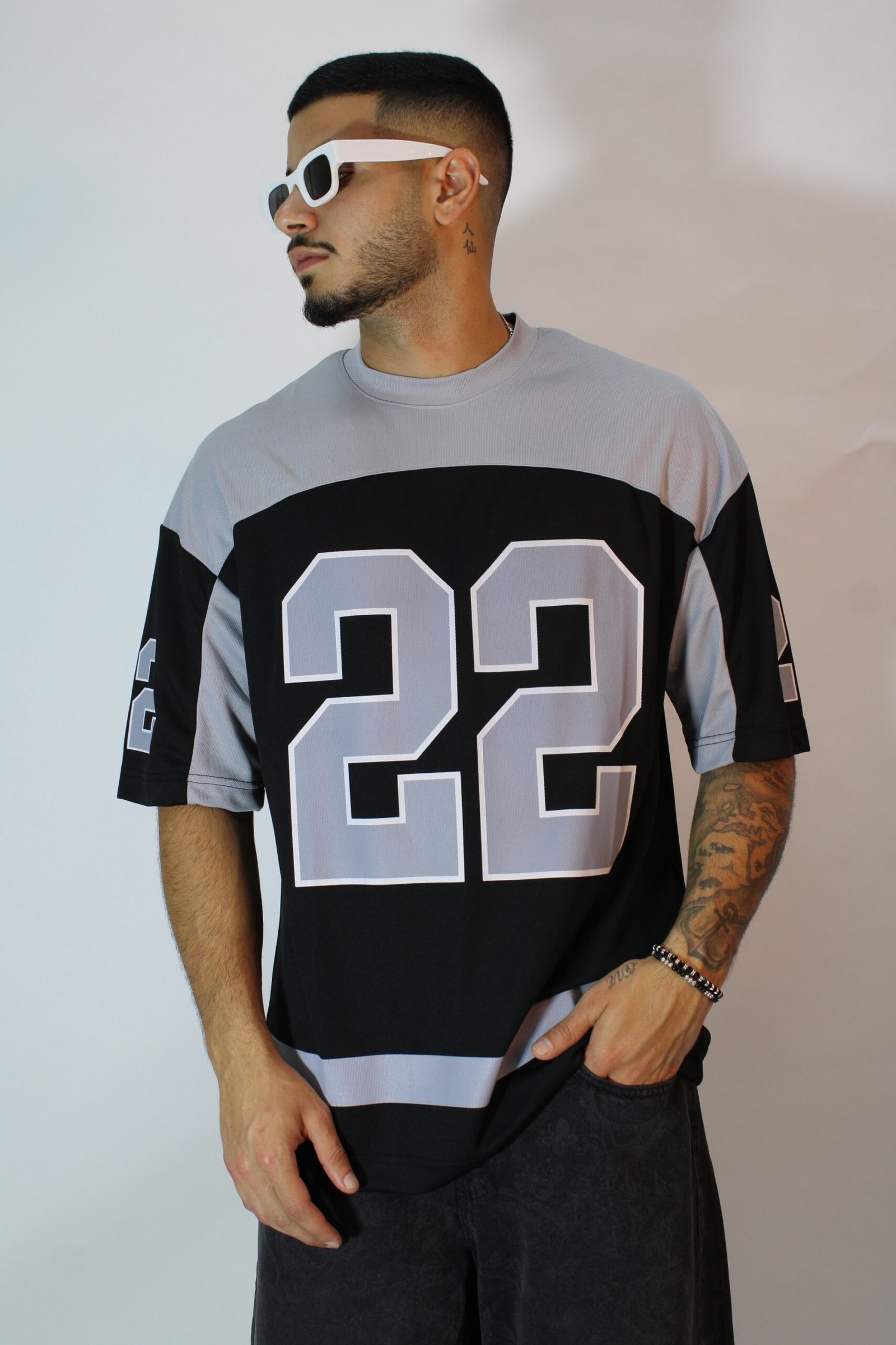 22 JERSEY GREY