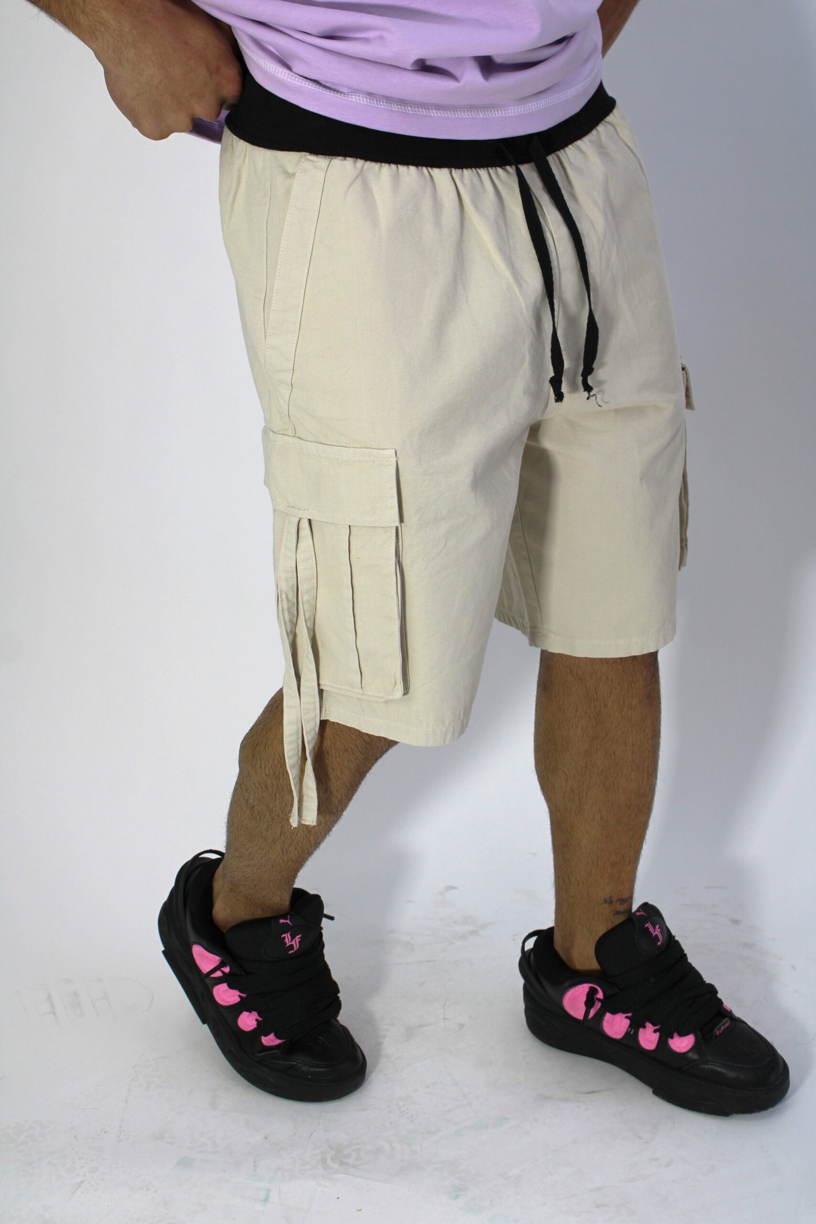 TIE CARGO PANTS חאקי