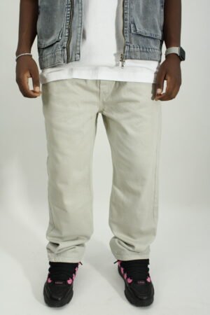 SANDTONE BAGGY PANTS בז'