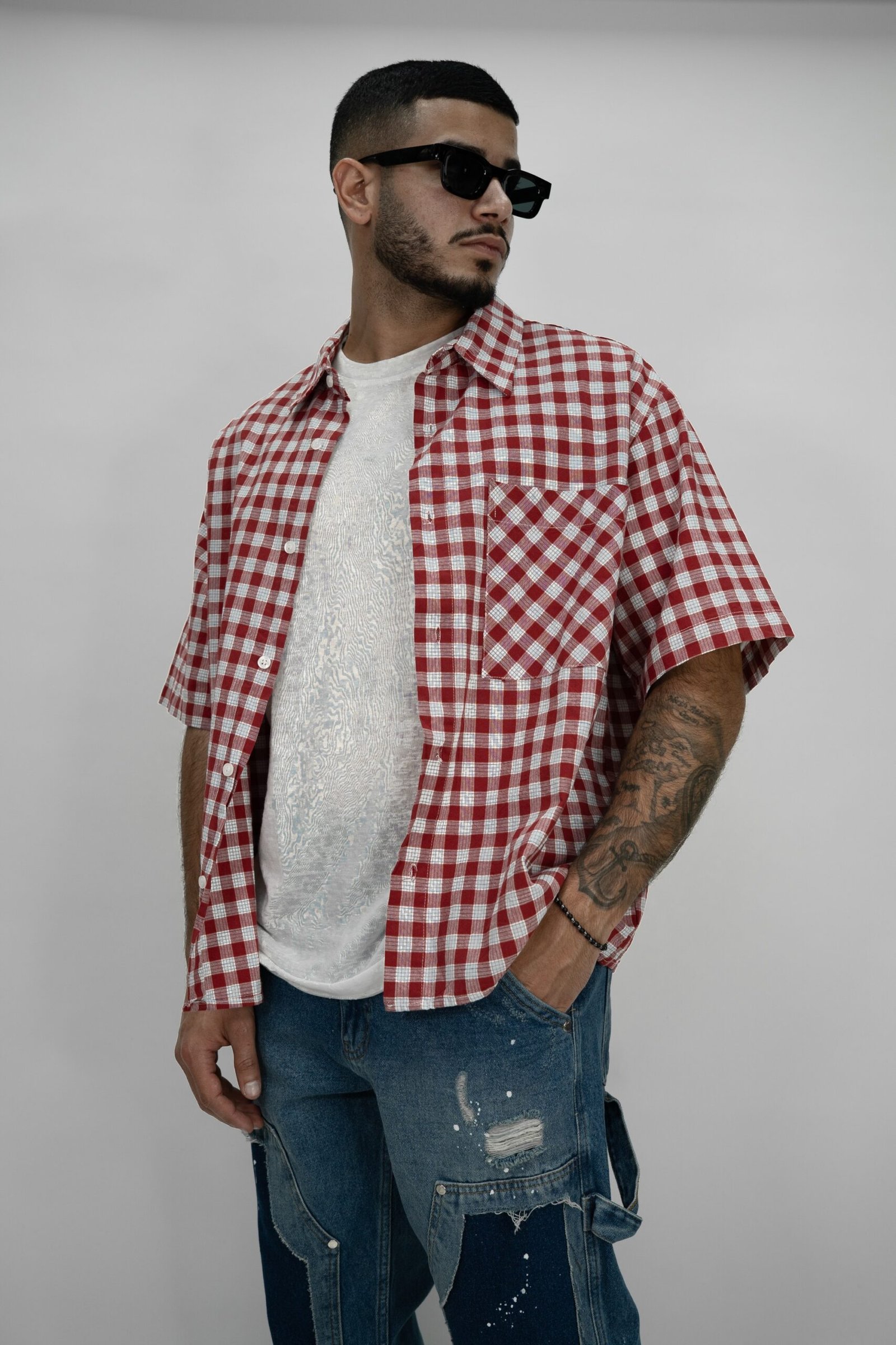 מכופתרת רדמונד אדום