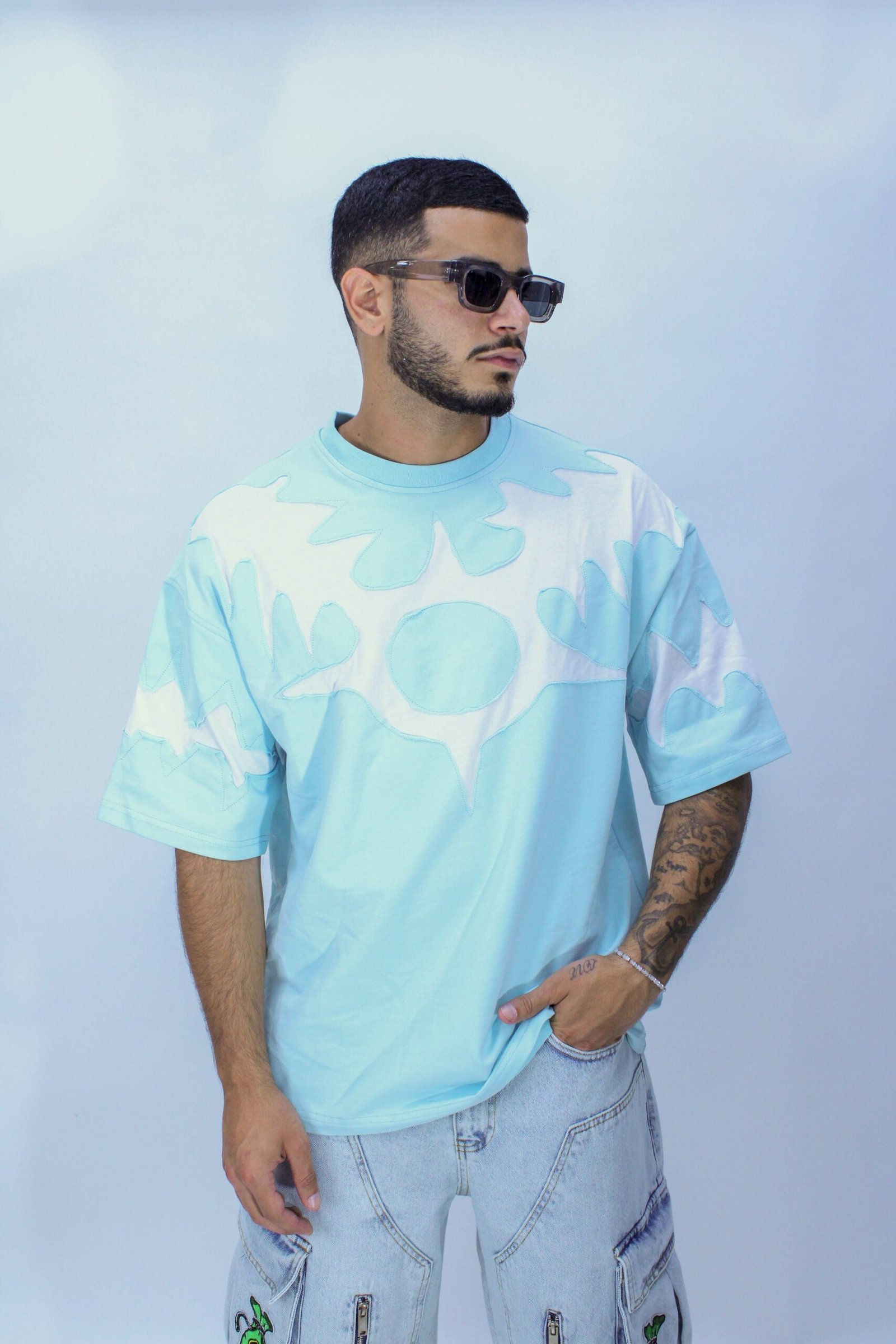 spine mark oversize t