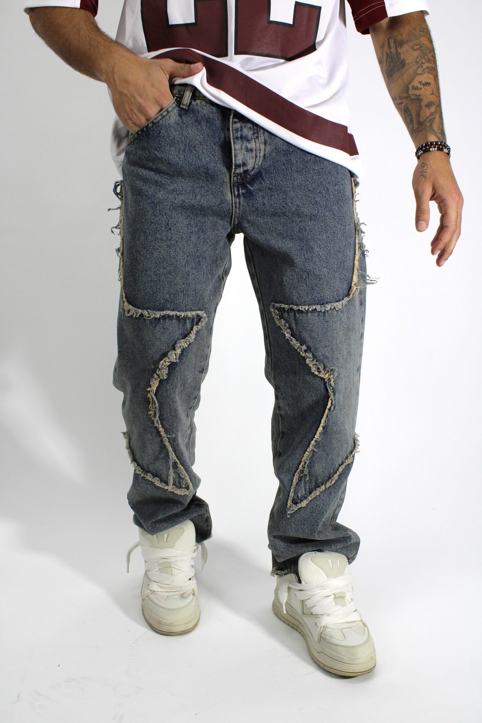 STAR DISTORTION JEANS