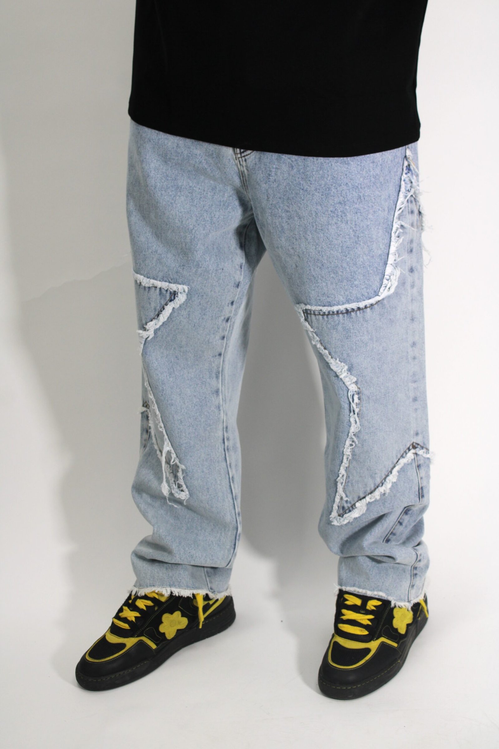 STAR DISTORTION JEANS BRIGHT