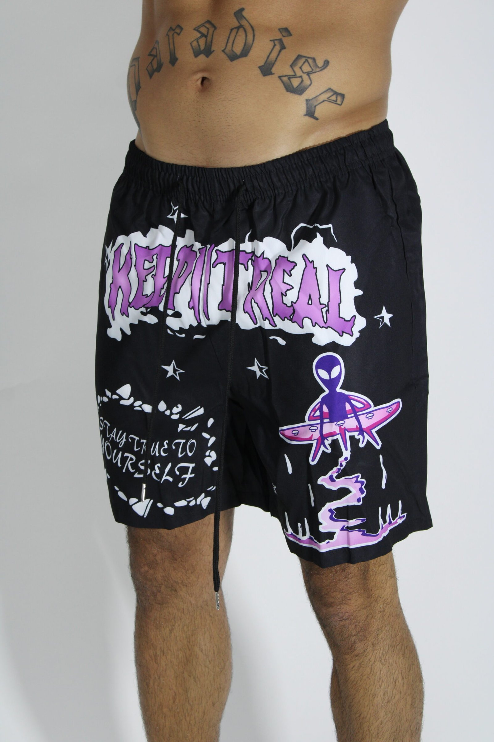 KEEPITREAL מכנס ים M שחור