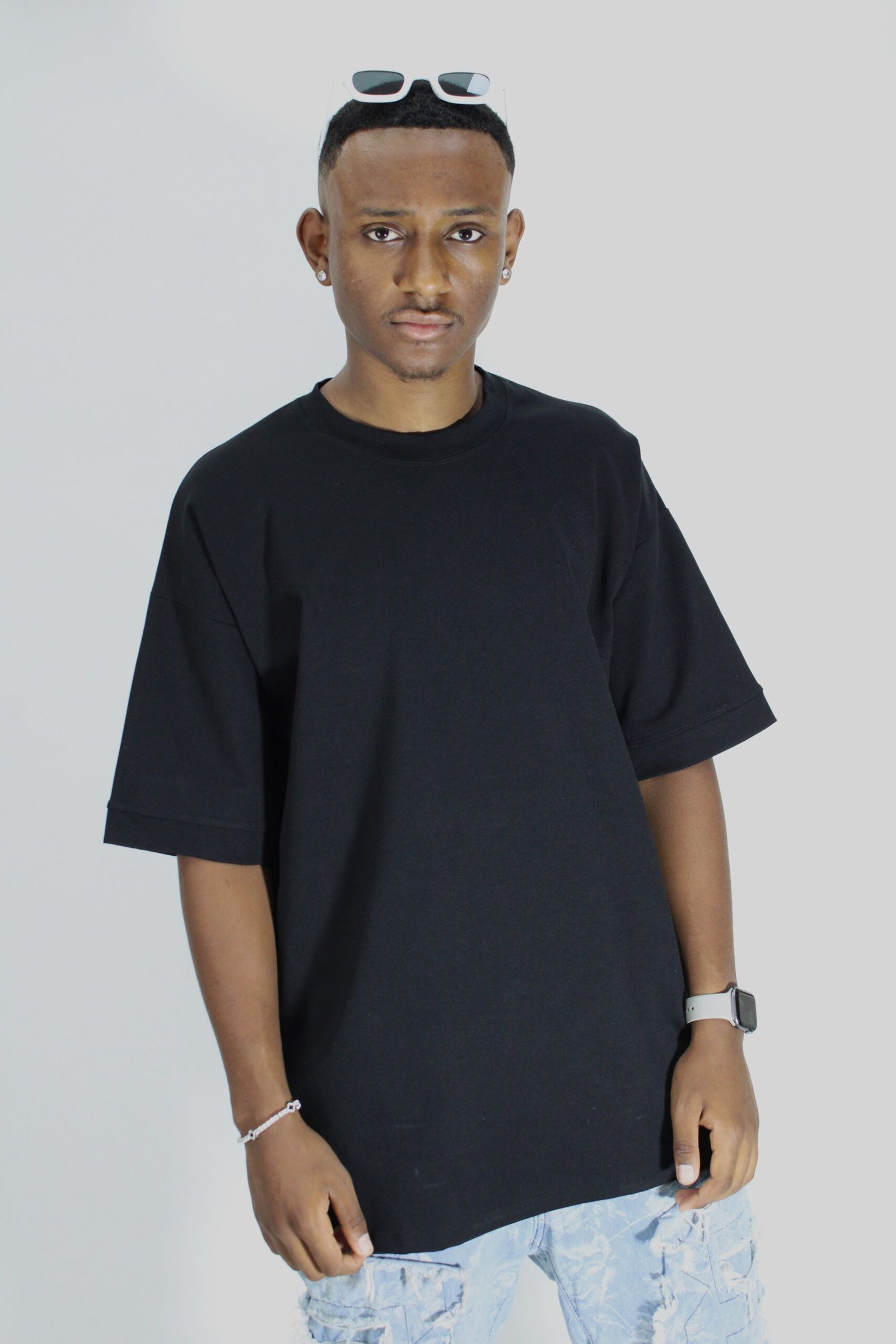 basic premium black t