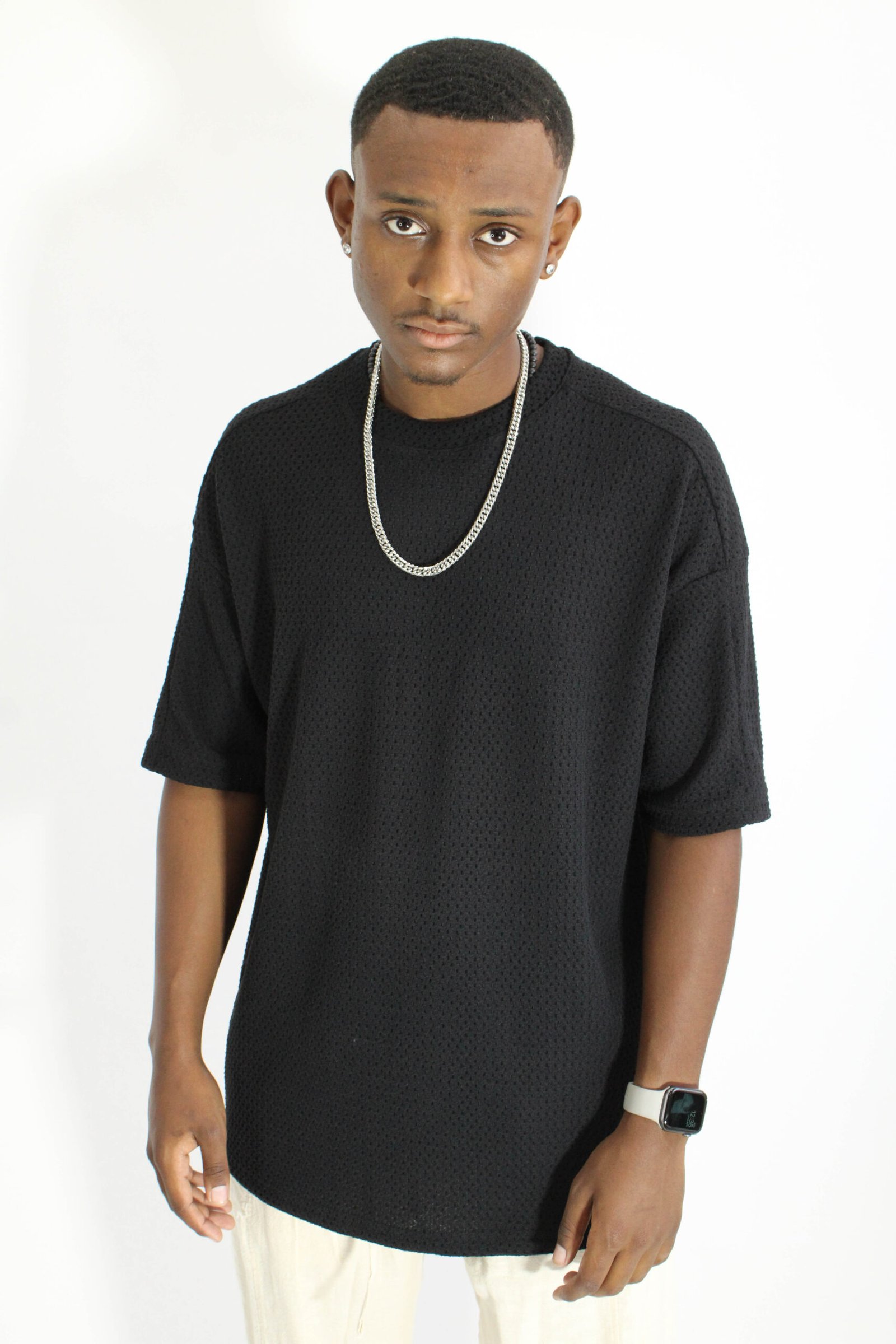 WAVE TEXTURE T-SHIRT