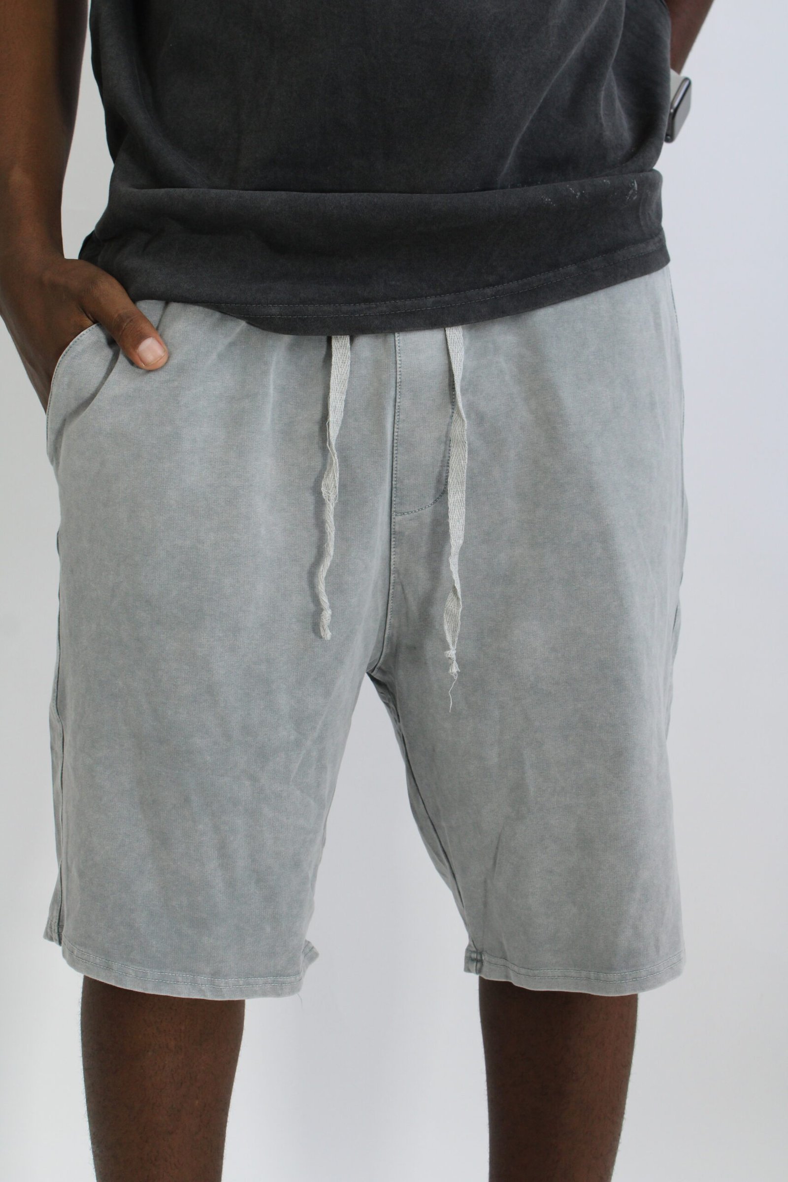 GREY WAHED SHORTS