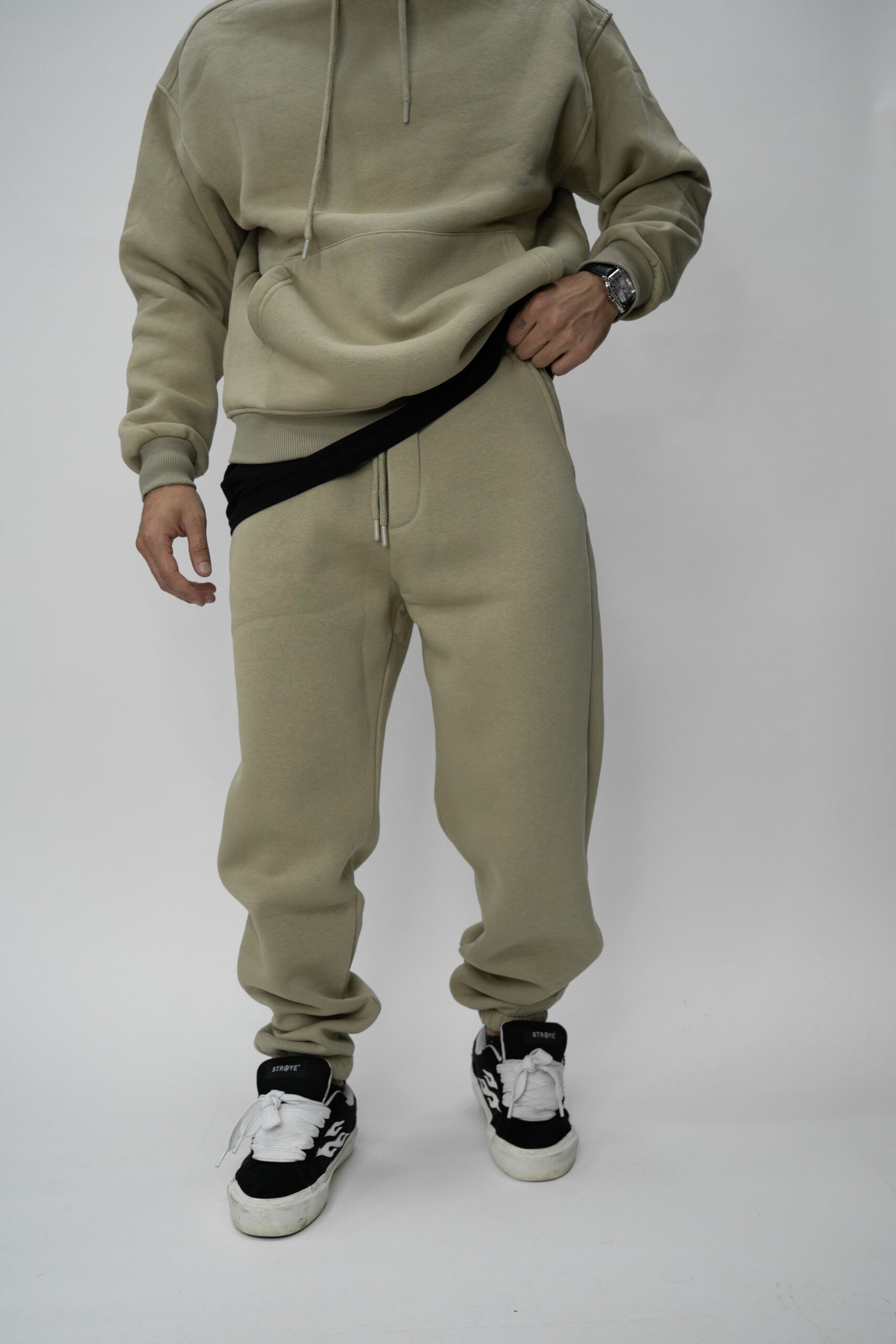 מכנס פוטר מוקה